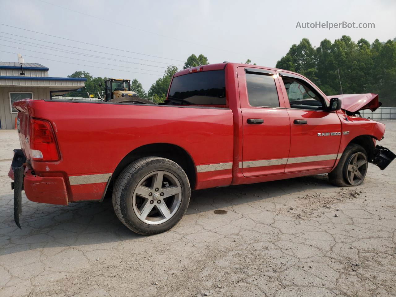 2012 Dodge Ram 1500 St Red vin: 1C6RD7FT0CS202648