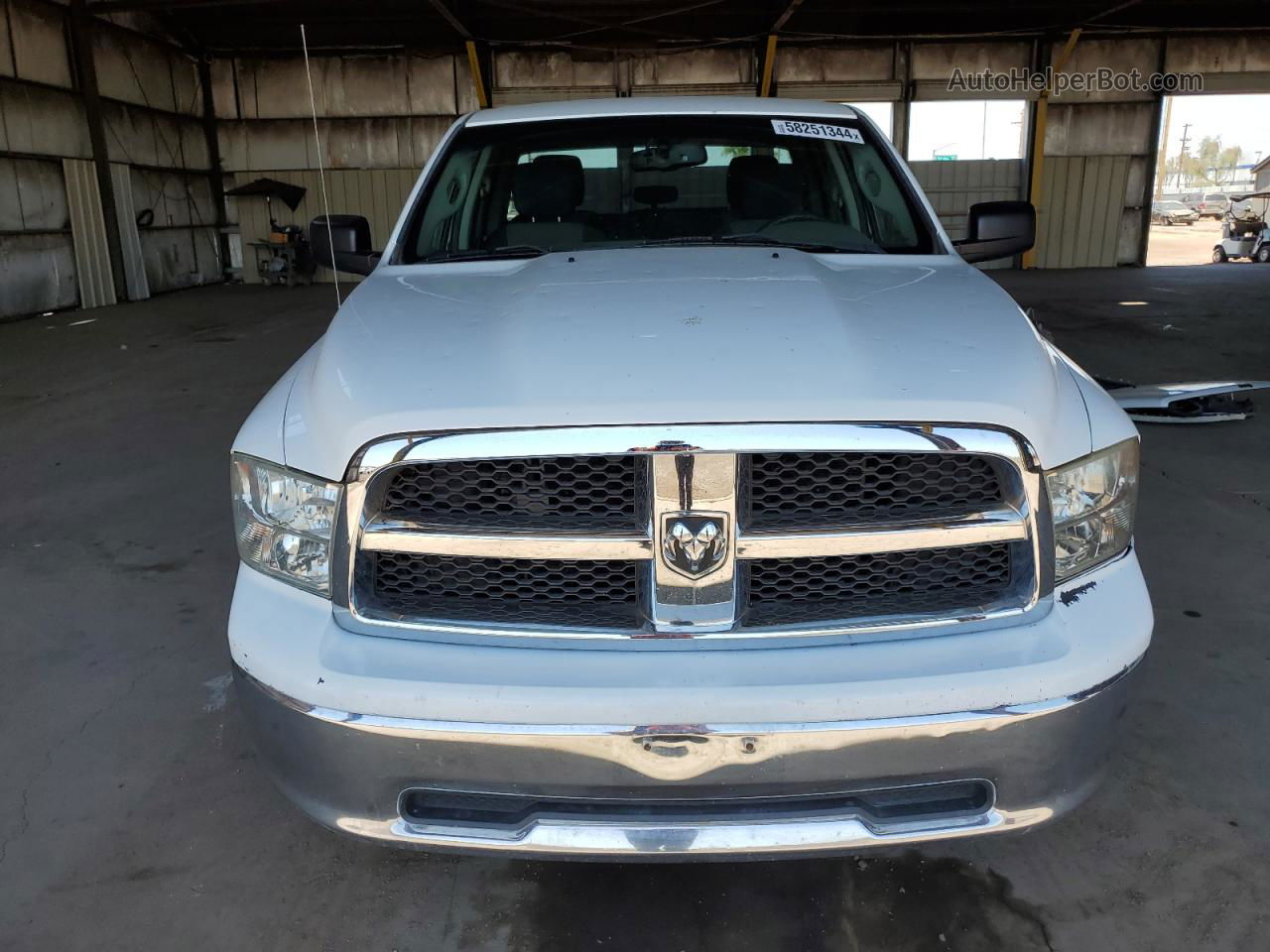 2012 Dodge Ram 1500 St White vin: 1C6RD7FT1CS339047