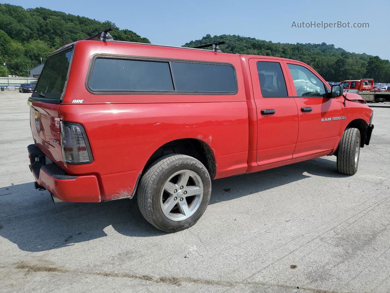 2012 Dodge Ram 1500 St Red vin: 1C6RD7FT1CS341929