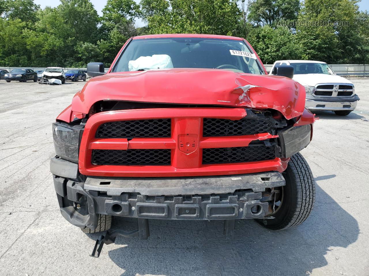 2012 Dodge Ram 1500 St Red vin: 1C6RD7FT1CS341929