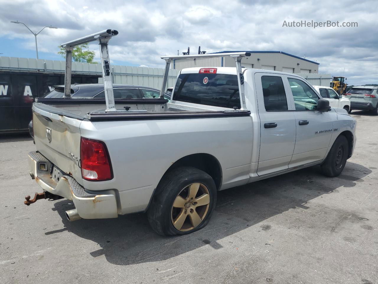 2012 Dodge Ram 1500 St Silver vin: 1C6RD7FT2CS261748