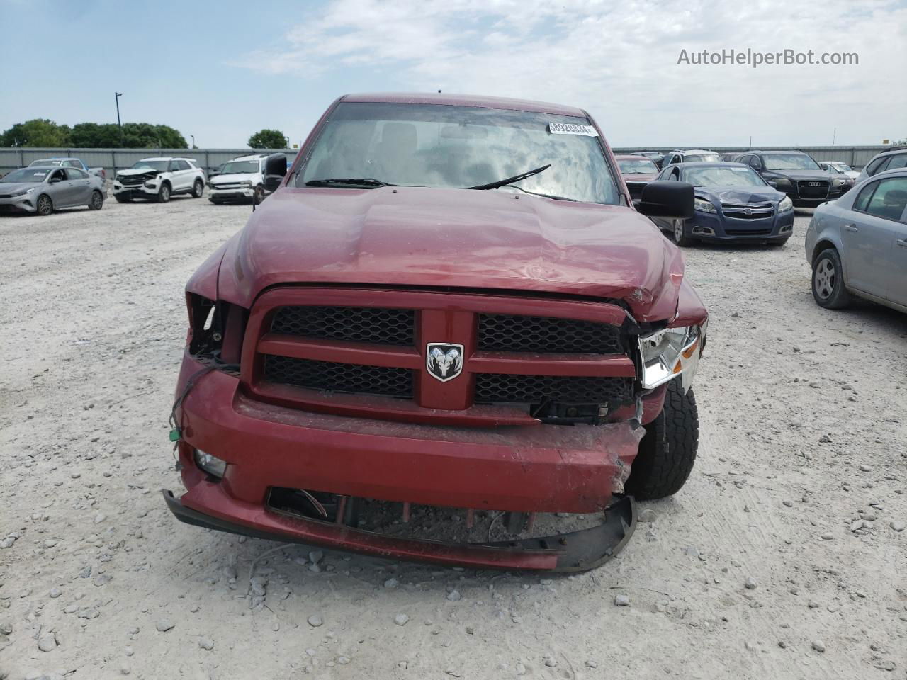 2012 Dodge Ram 1500 St Maroon vin: 1C6RD7FT3CS286643