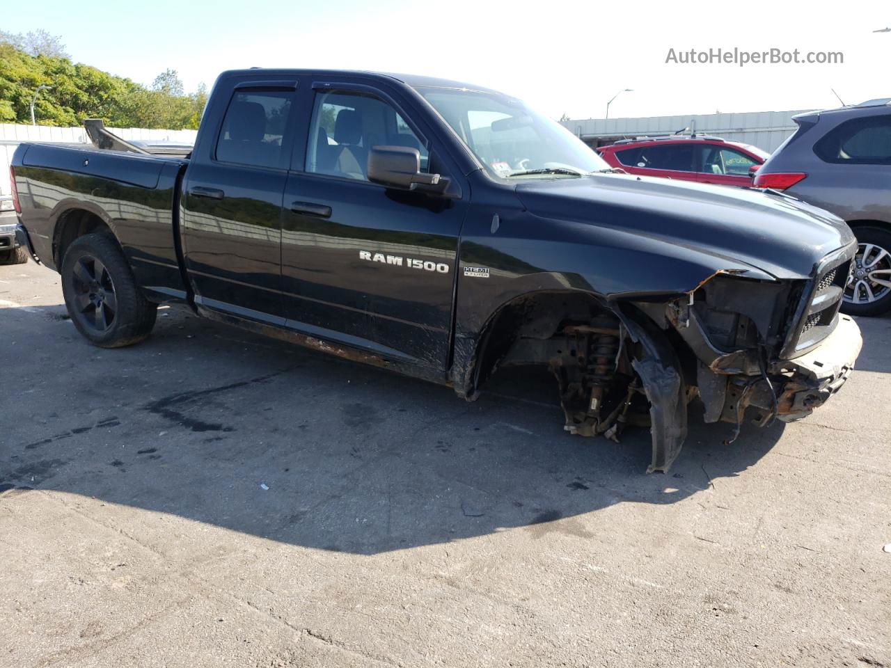 2012 Dodge Ram 1500 St Black vin: 1C6RD7FT4CS206749