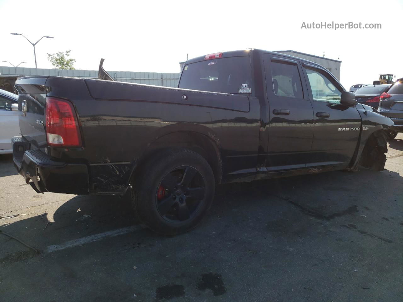 2012 Dodge Ram 1500 St Black vin: 1C6RD7FT4CS206749