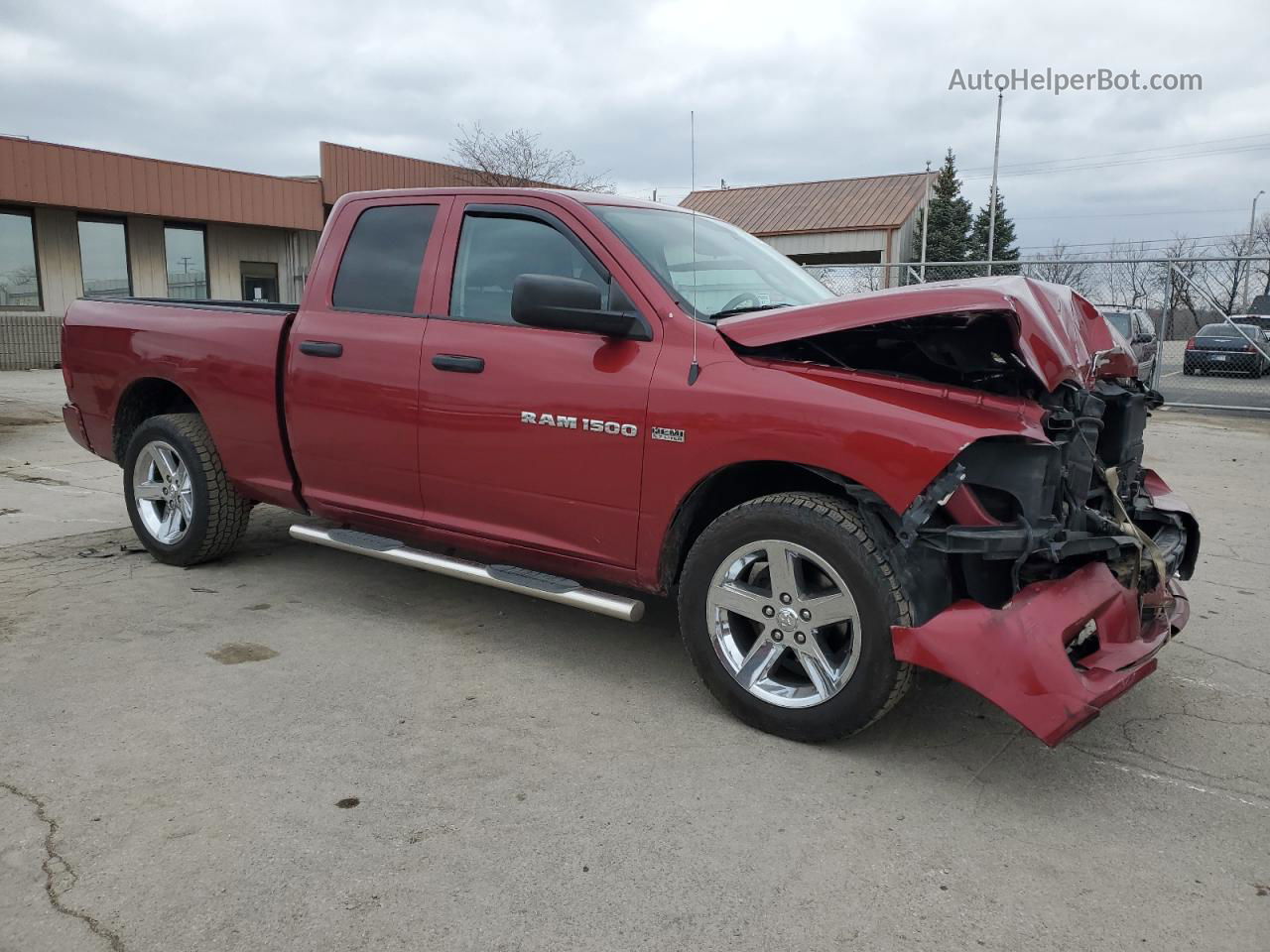 2012 Dodge Ram 1500 St Burgundy vin: 1C6RD7FT5CS139739