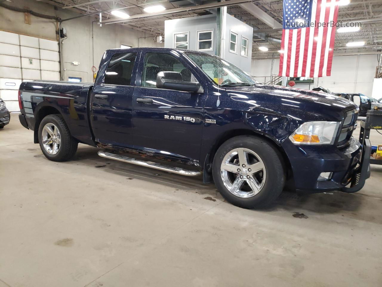 2012 Dodge Ram 1500 St Blue vin: 1C6RD7FT5CS178895