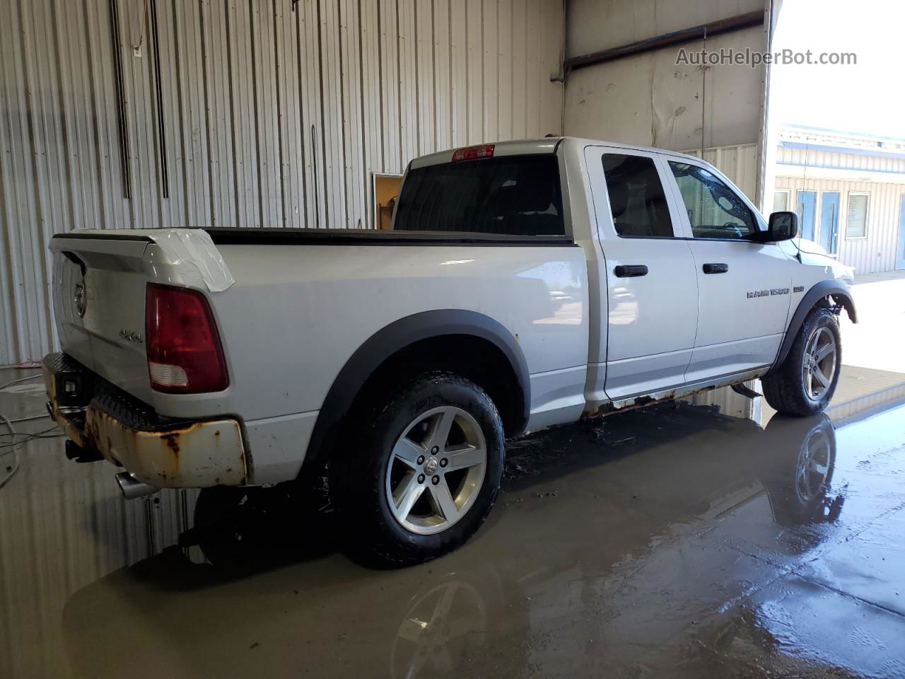 2012 Dodge Ram 1500 St Silver vin: 1C6RD7FT7CS195486