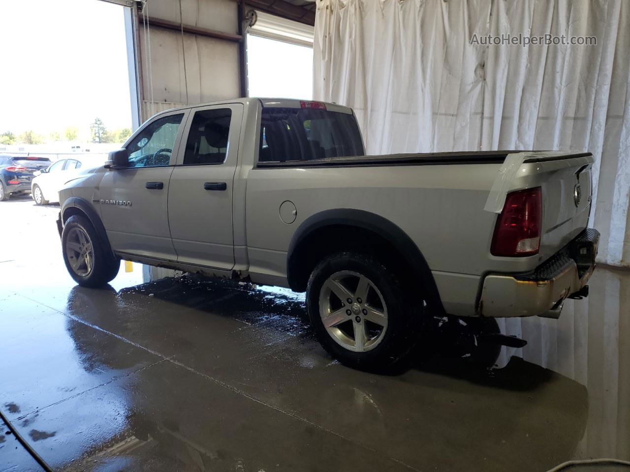 2012 Dodge Ram 1500 St Silver vin: 1C6RD7FT7CS195486