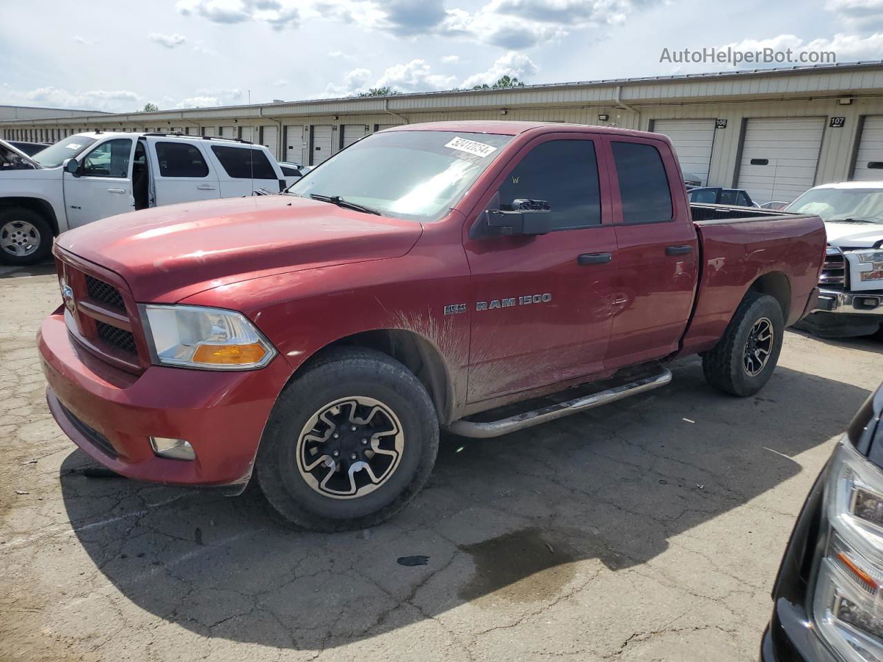 2012 Dodge Ram 1500 St Red vin: 1C6RD7FT7CS251961