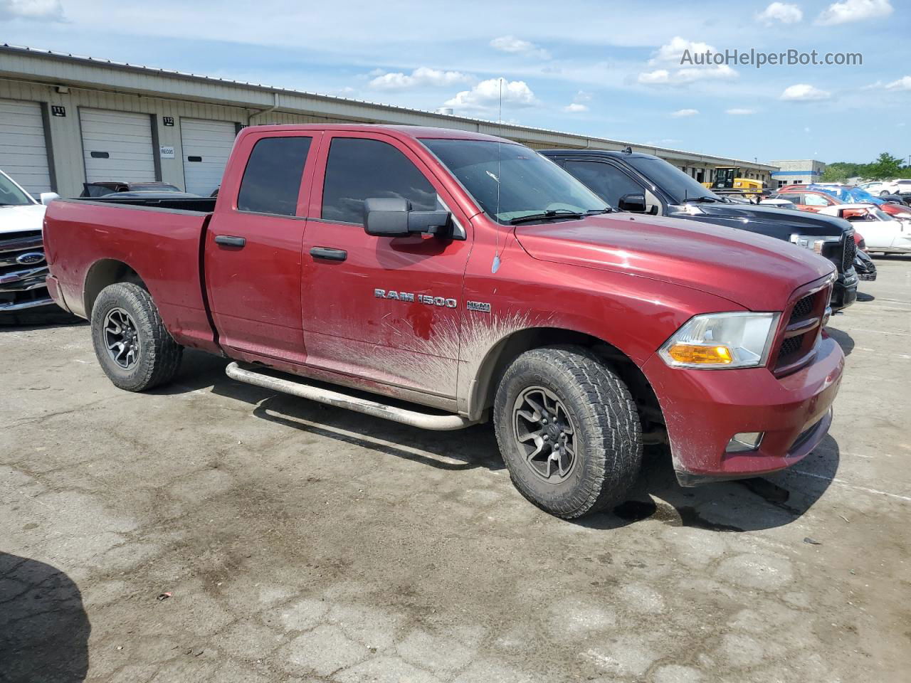 2012 Dodge Ram 1500 St Red vin: 1C6RD7FT7CS251961