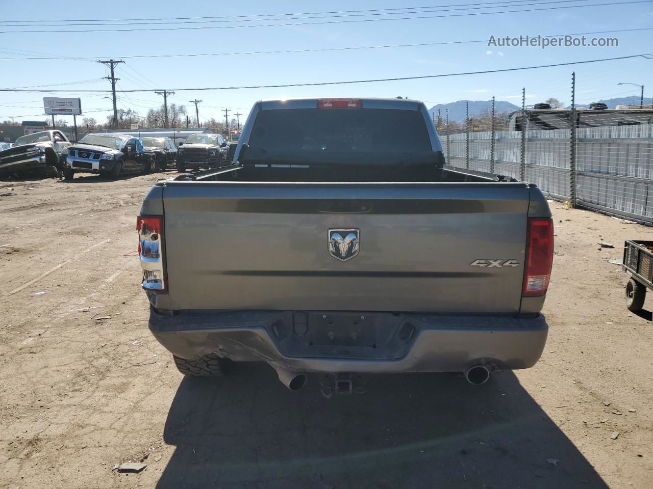 2012 Dodge Ram 1500 St Gray vin: 1C6RD7FTXCS203175