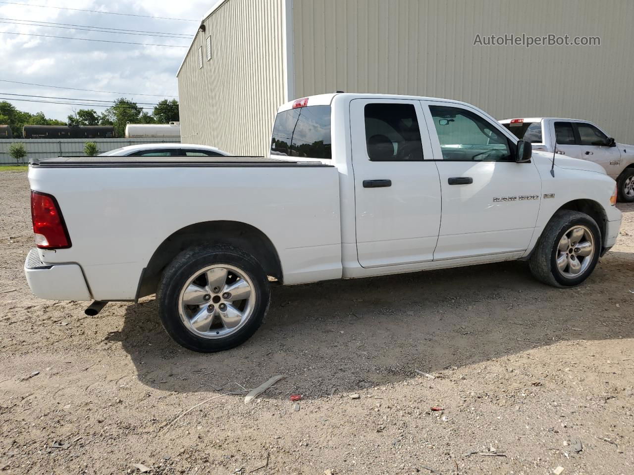 2012 Dodge Ram 1500 St White vin: 1C6RD7FTXCS231526