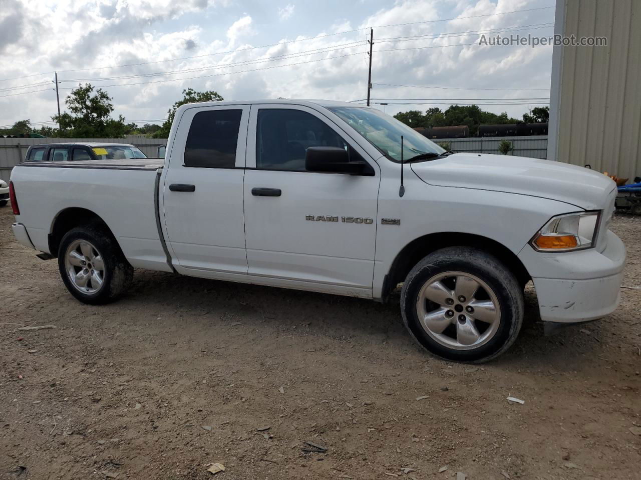 2012 Dodge Ram 1500 St White vin: 1C6RD7FTXCS231526