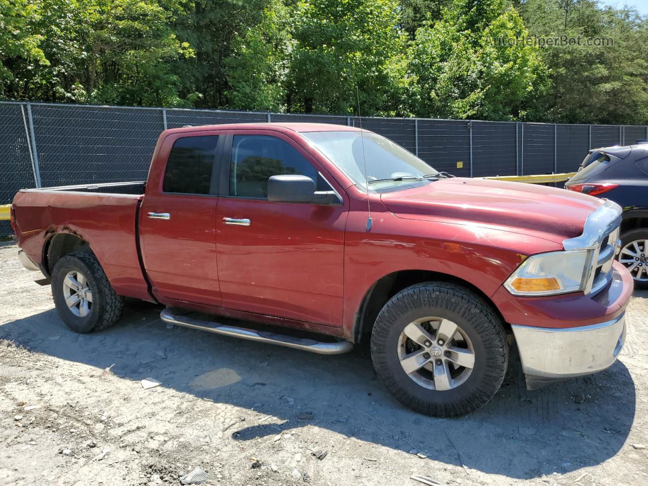 2012 Dodge Ram 1500 Slt Red vin: 1C6RD7GPXCS139236