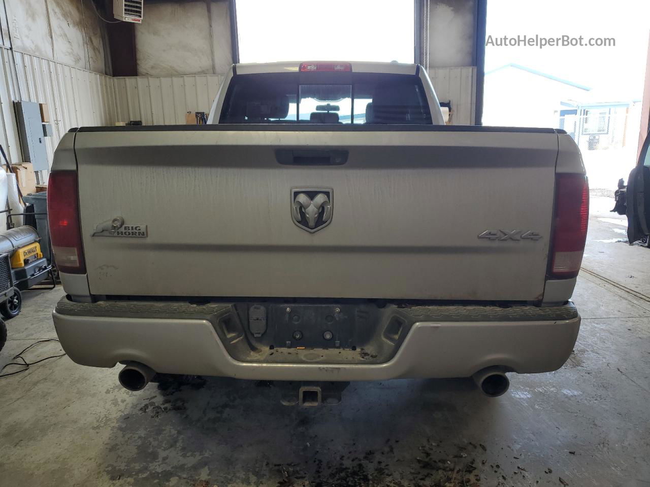 2012 Dodge Ram 1500 Slt Silver vin: 1C6RD7GT2CS305682