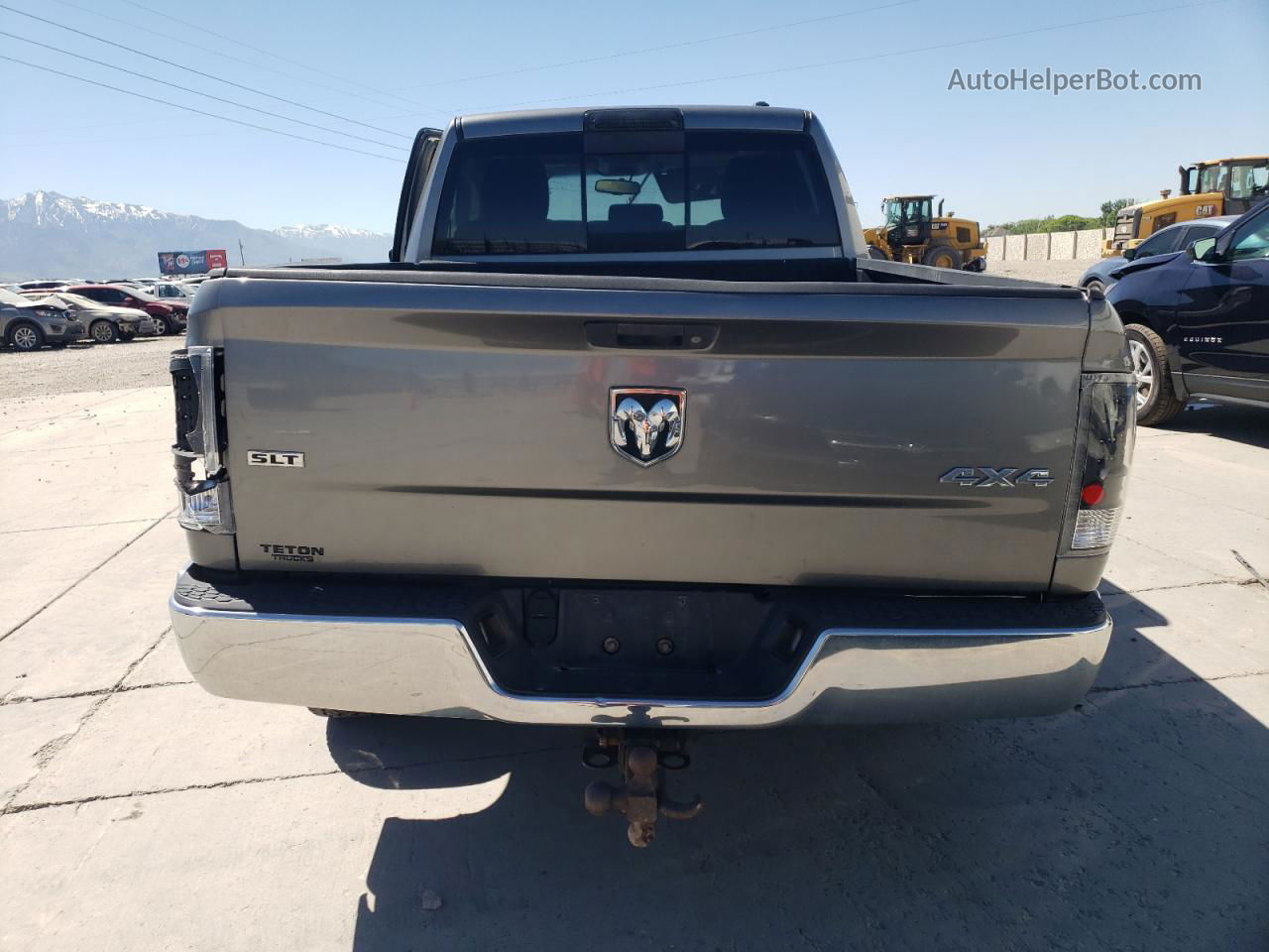 2012 Dodge Ram 1500 Slt Silver vin: 1C6RD7GT6CS114458