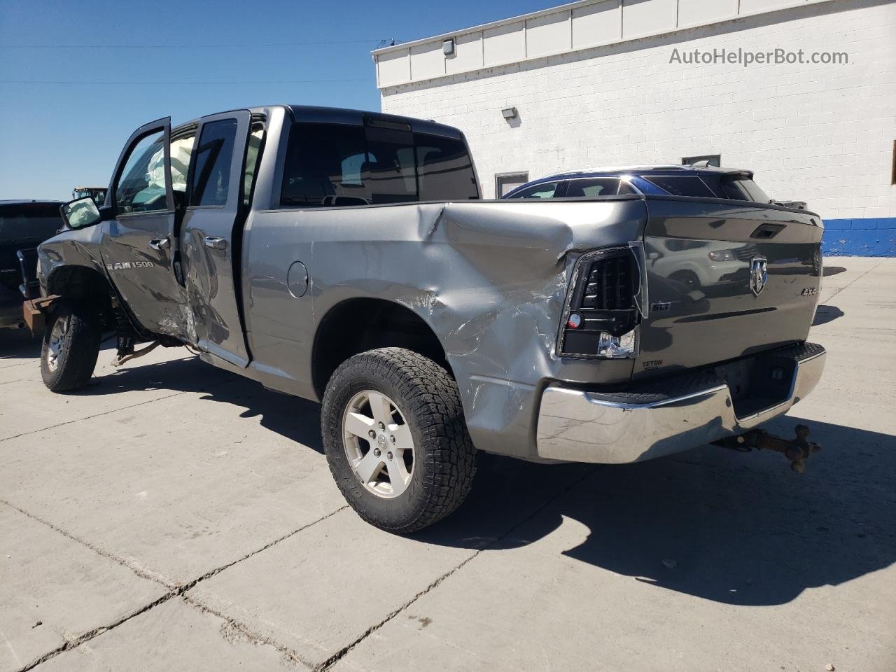 2012 Dodge Ram 1500 Slt Silver vin: 1C6RD7GT6CS114458