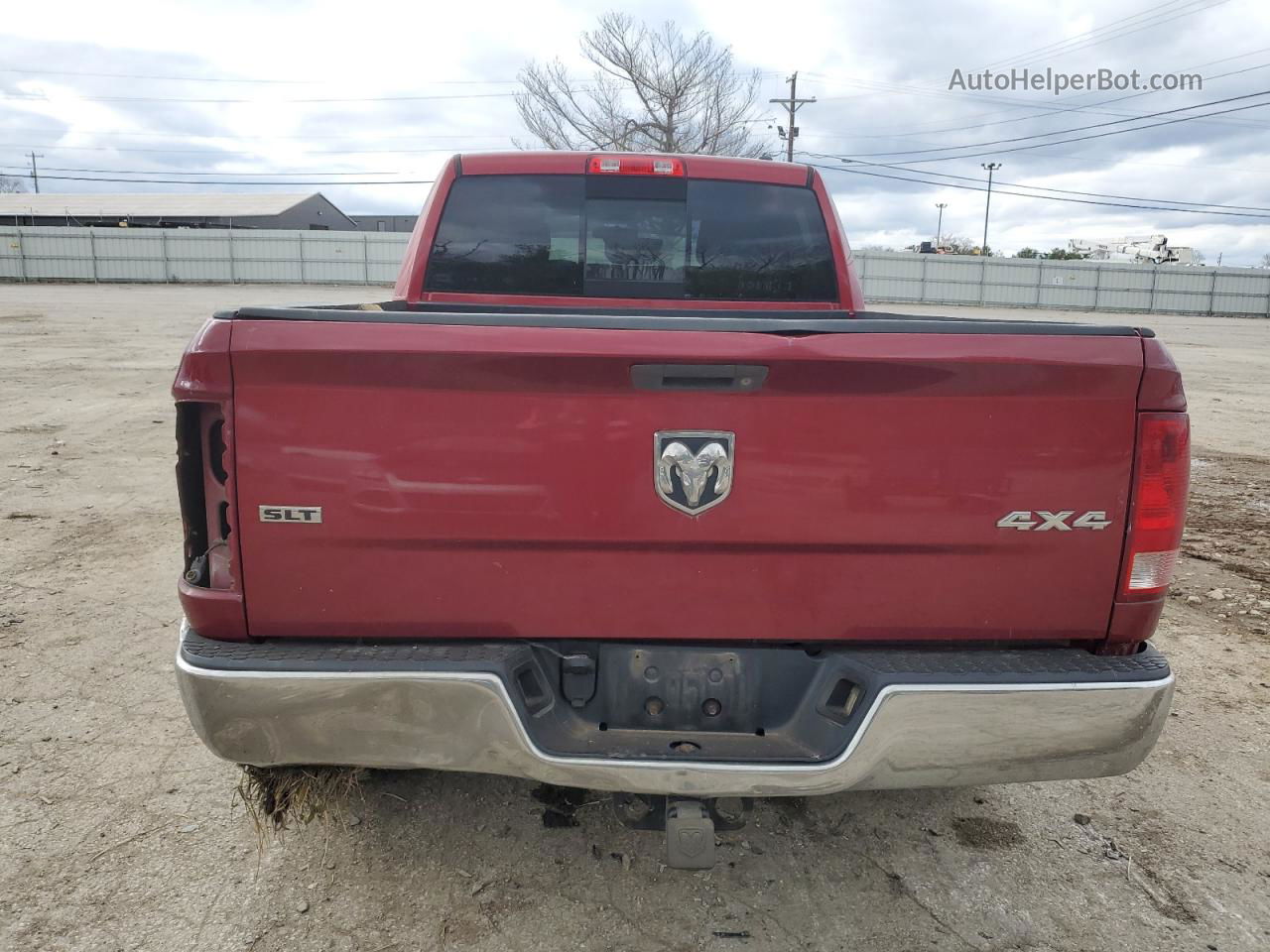 2012 Dodge Ram 1500 Slt Brown vin: 1C6RD7GT6CS141837