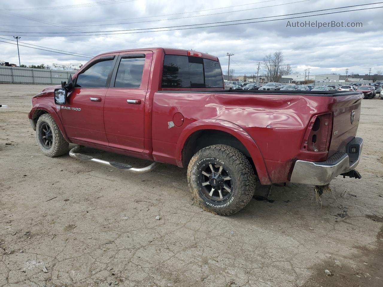 2012 Dodge Ram 1500 Slt Коричневый vin: 1C6RD7GT6CS141837