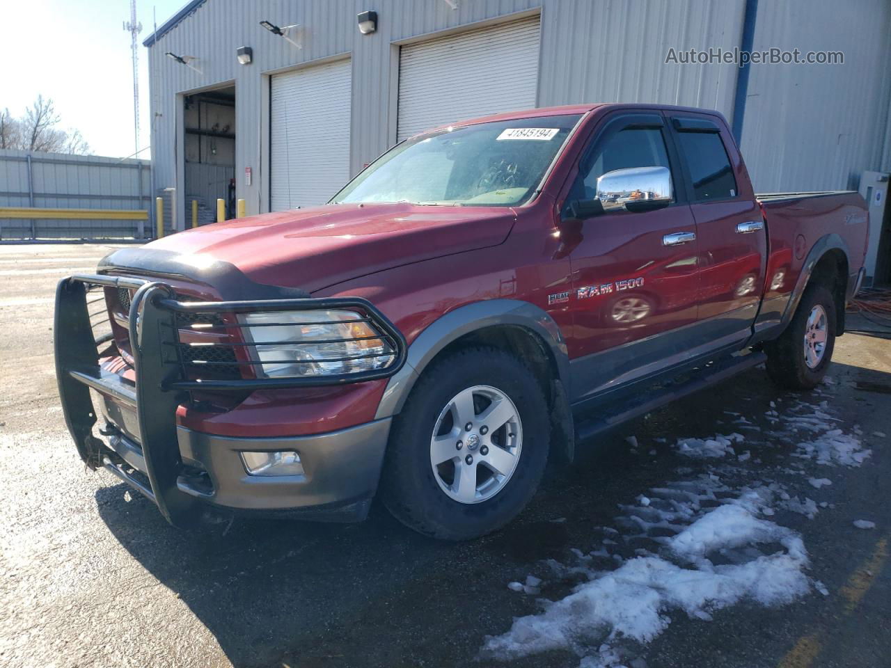 2012 Dodge Ram 1500 Slt Red vin: 1C6RD7GT8CS140754