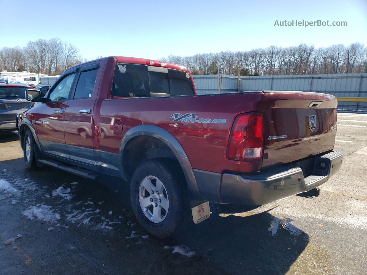 2012 Dodge Ram 1500 Slt Red vin: 1C6RD7GT8CS140754