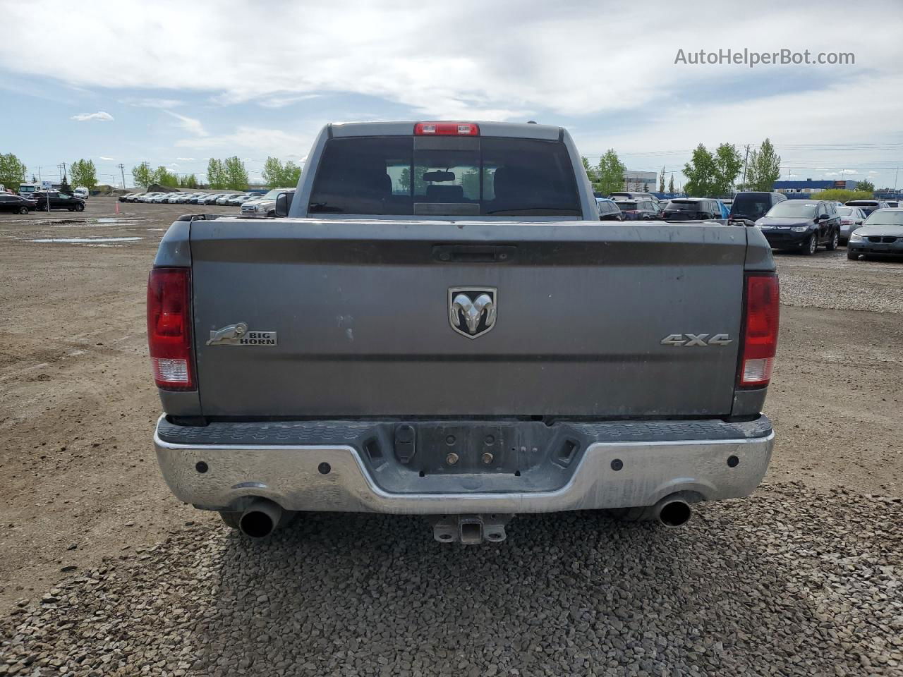 2012 Dodge Ram 1500 Slt Gray vin: 1C6RD7GT8CS280030