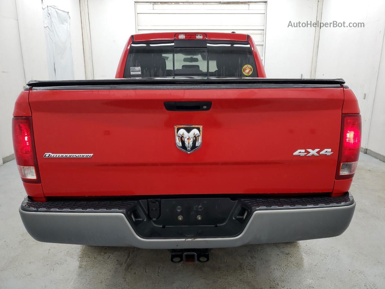 2012 Dodge Ram 1500 Slt Red vin: 1C6RD7GT9CS119444