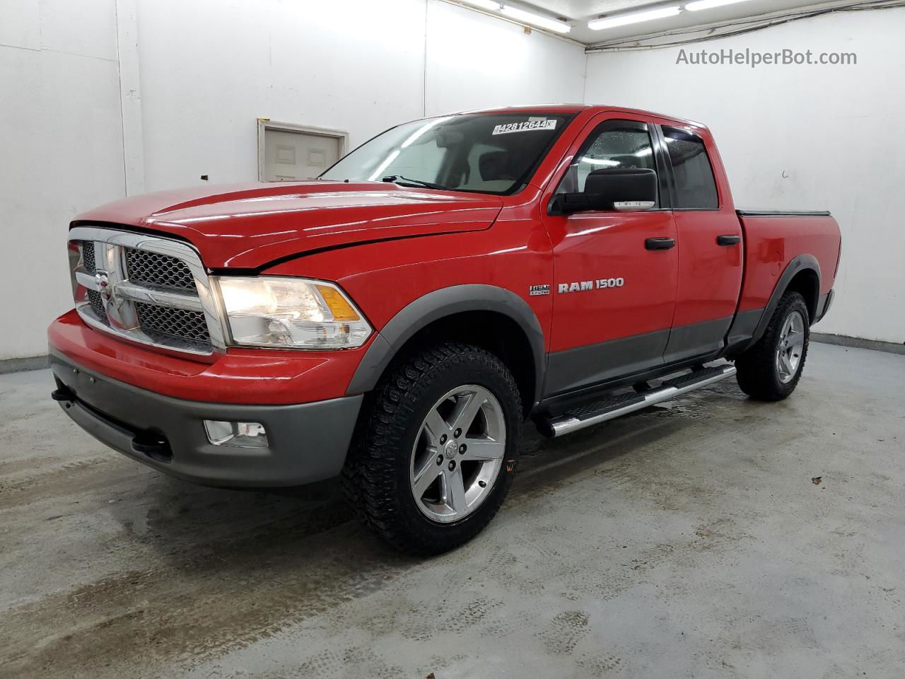 2012 Dodge Ram 1500 Slt Red vin: 1C6RD7GT9CS119444