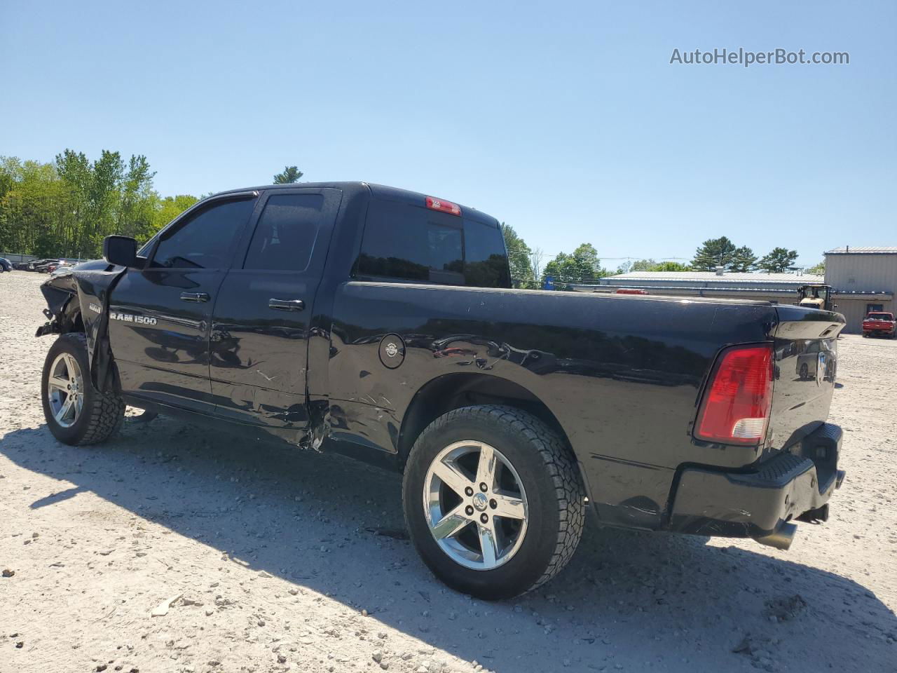 2012 Dodge Ram 1500 Sport Black vin: 1C6RD7HT9CS276471