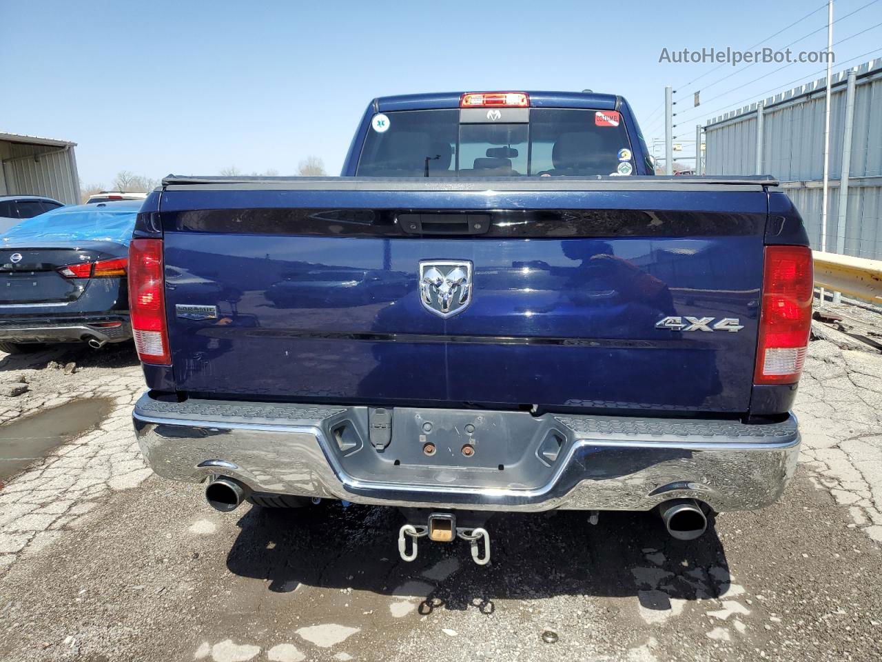 2012 Dodge Ram 1500 Laramie Blue vin: 1C6RD7JT2CS336634