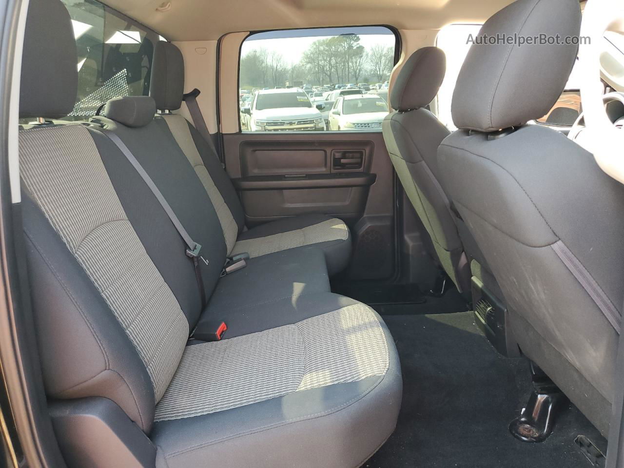 2012 Dodge Ram 1500 St Черный vin: 1C6RD7KT0CS286248