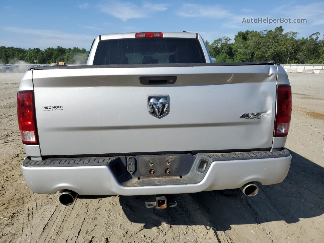 2012 Dodge Ram 1500 St Silver vin: 1C6RD7KT1CS320245