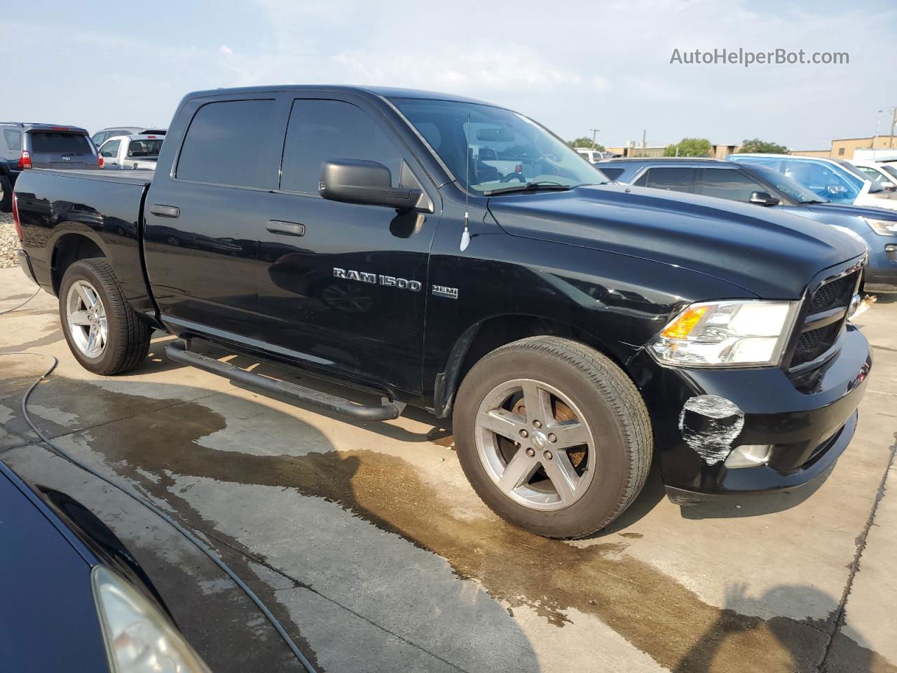 2012 Dodge Ram 1500 St Black vin: 1C6RD7KT2CS320352