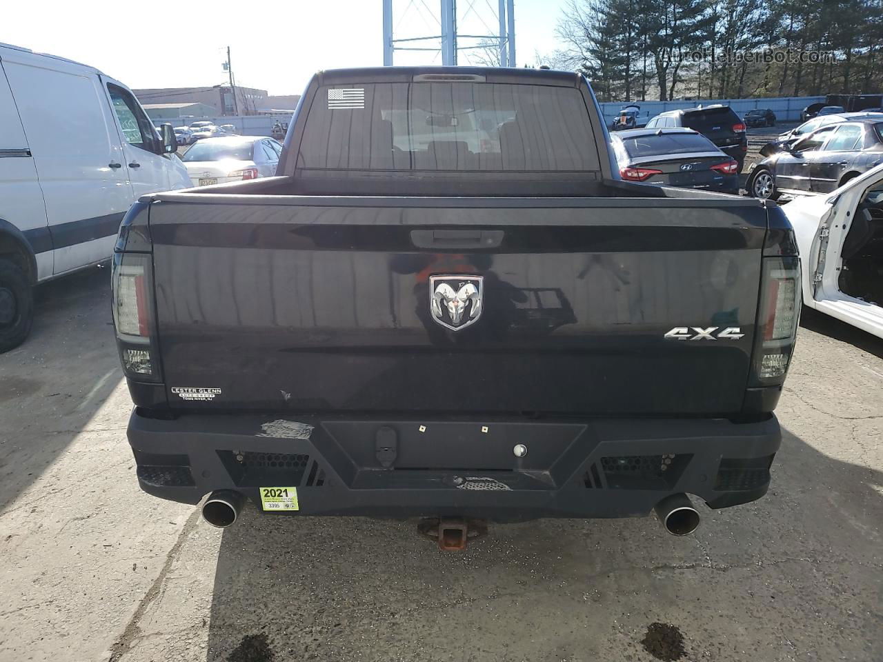 2012 Dodge Ram 1500 St Black vin: 1C6RD7KT5CS199882