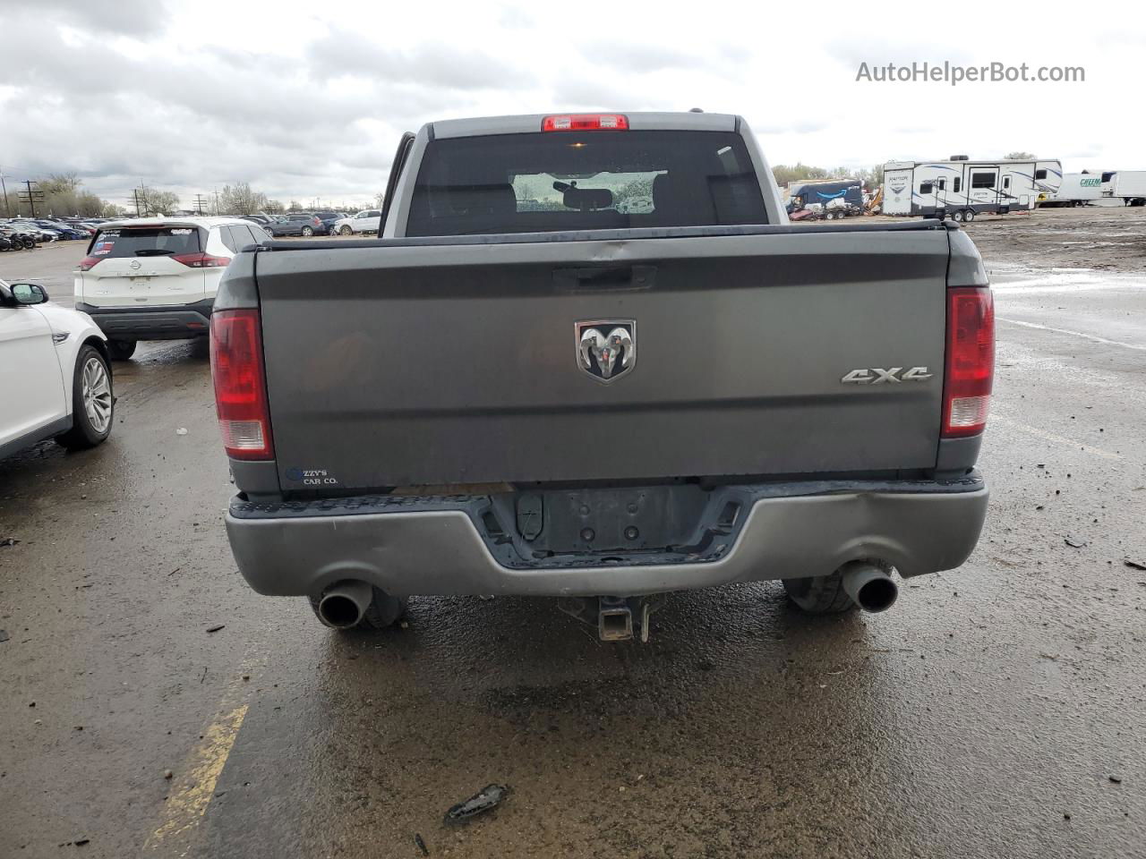 2012 Dodge Ram 1500 St Серый vin: 1C6RD7KT8CS142477