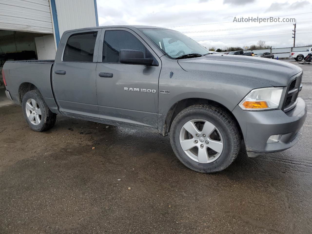 2012 Dodge Ram 1500 St Серый vin: 1C6RD7KT8CS142477