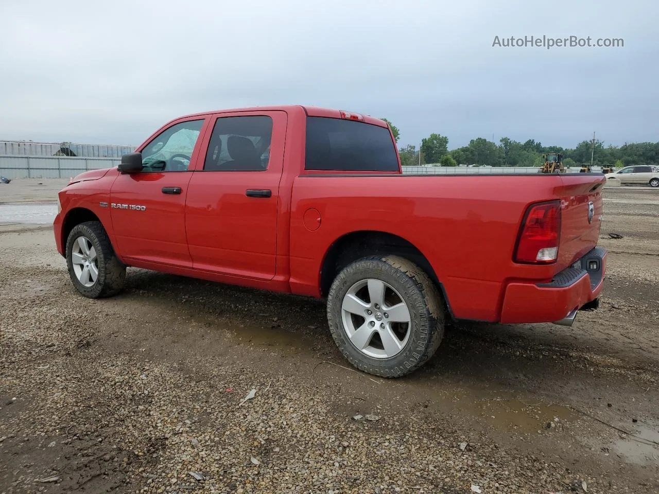 2012 Dodge Ram 1500 St Red vin: 1C6RD7KT8CS251974