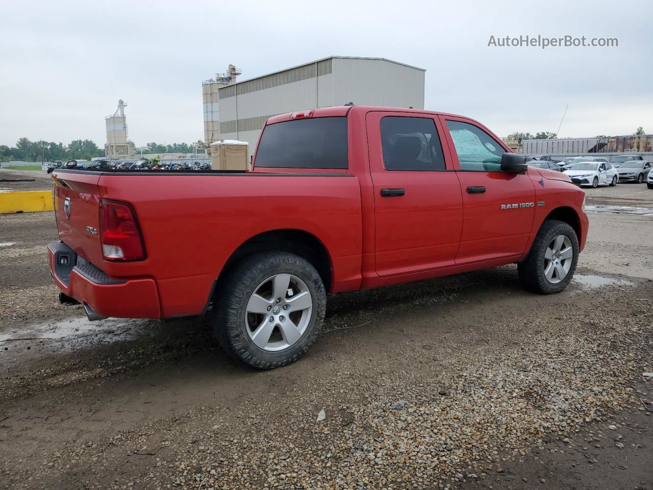 2012 Dodge Ram 1500 St Red vin: 1C6RD7KT8CS251974