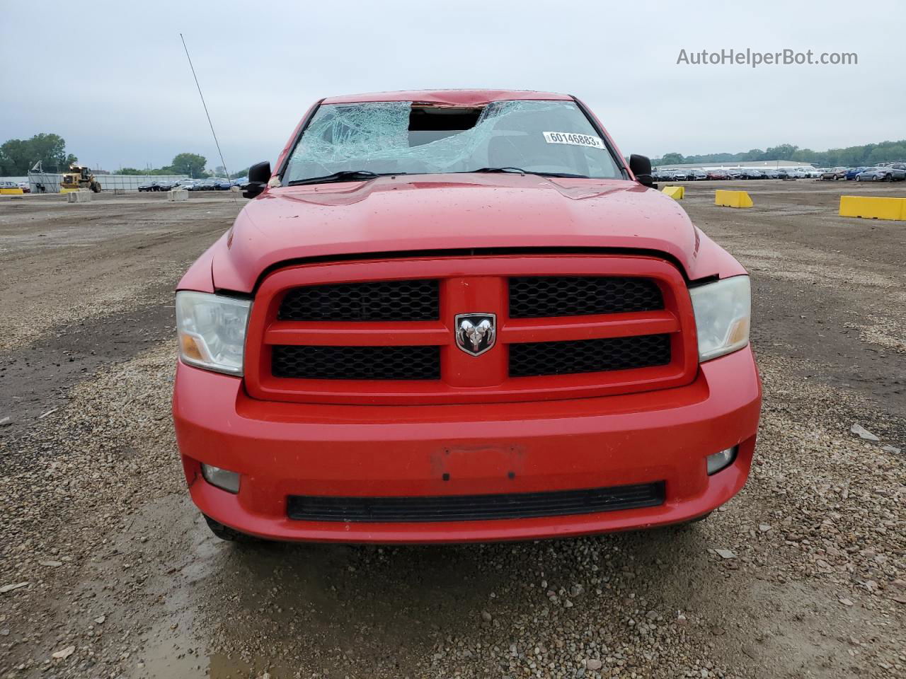 2012 Dodge Ram 1500 St Red vin: 1C6RD7KT8CS251974