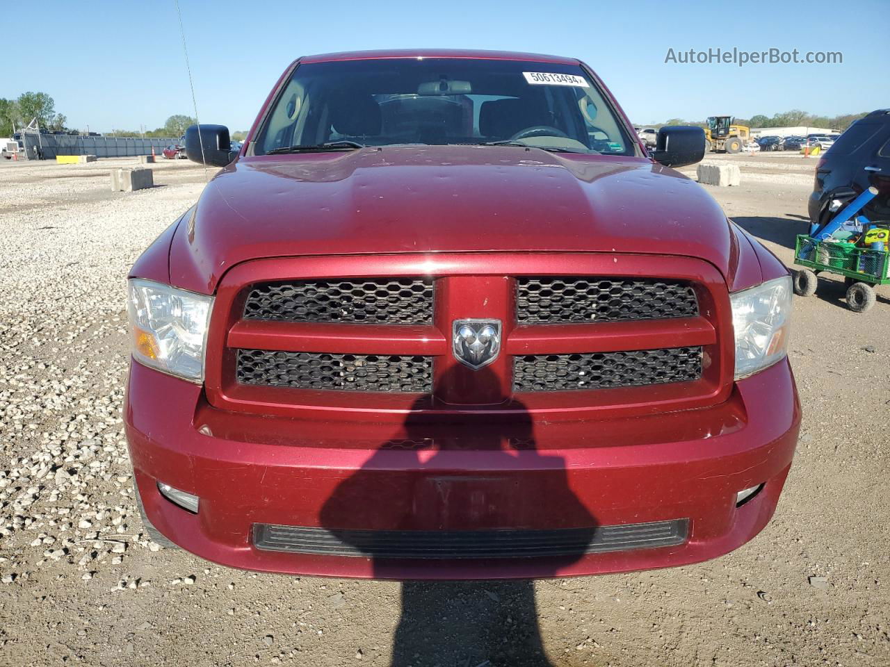 2012 Dodge Ram 1500 St Red vin: 1C6RD7KT9CS196225