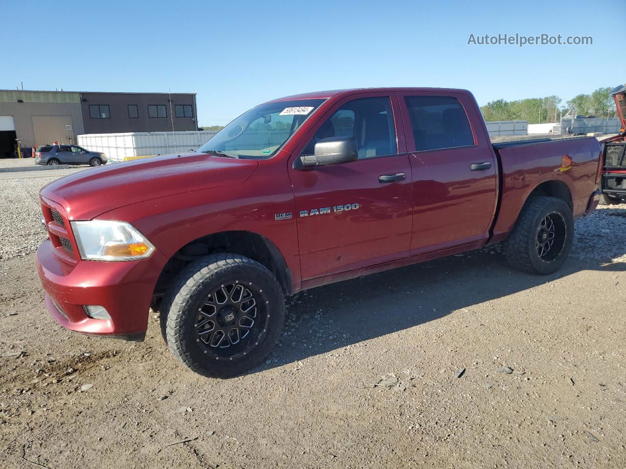 2012 Dodge Ram 1500 St Red vin: 1C6RD7KT9CS196225