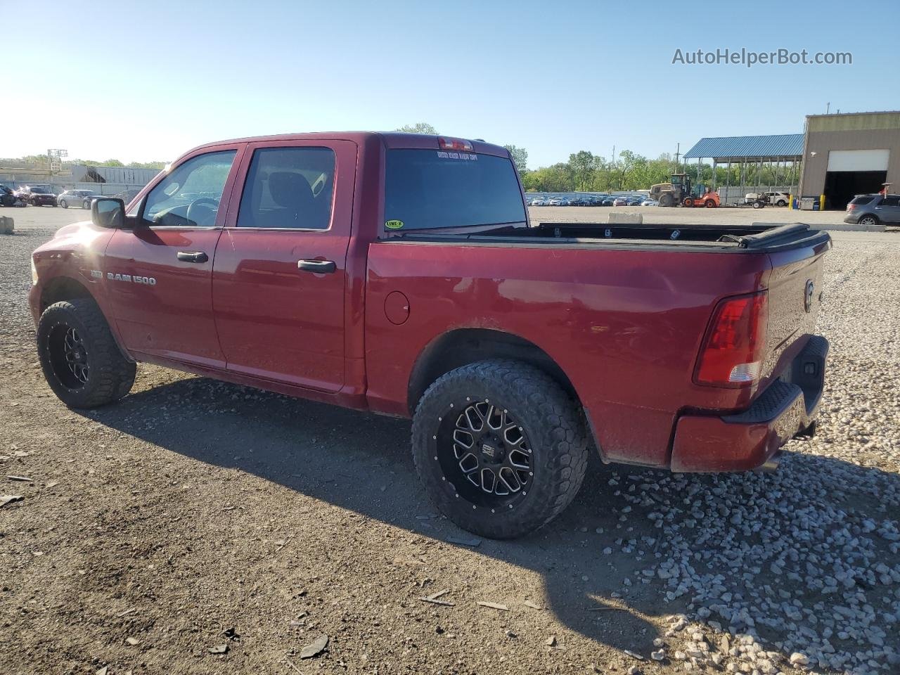 2012 Dodge Ram 1500 St Red vin: 1C6RD7KT9CS196225