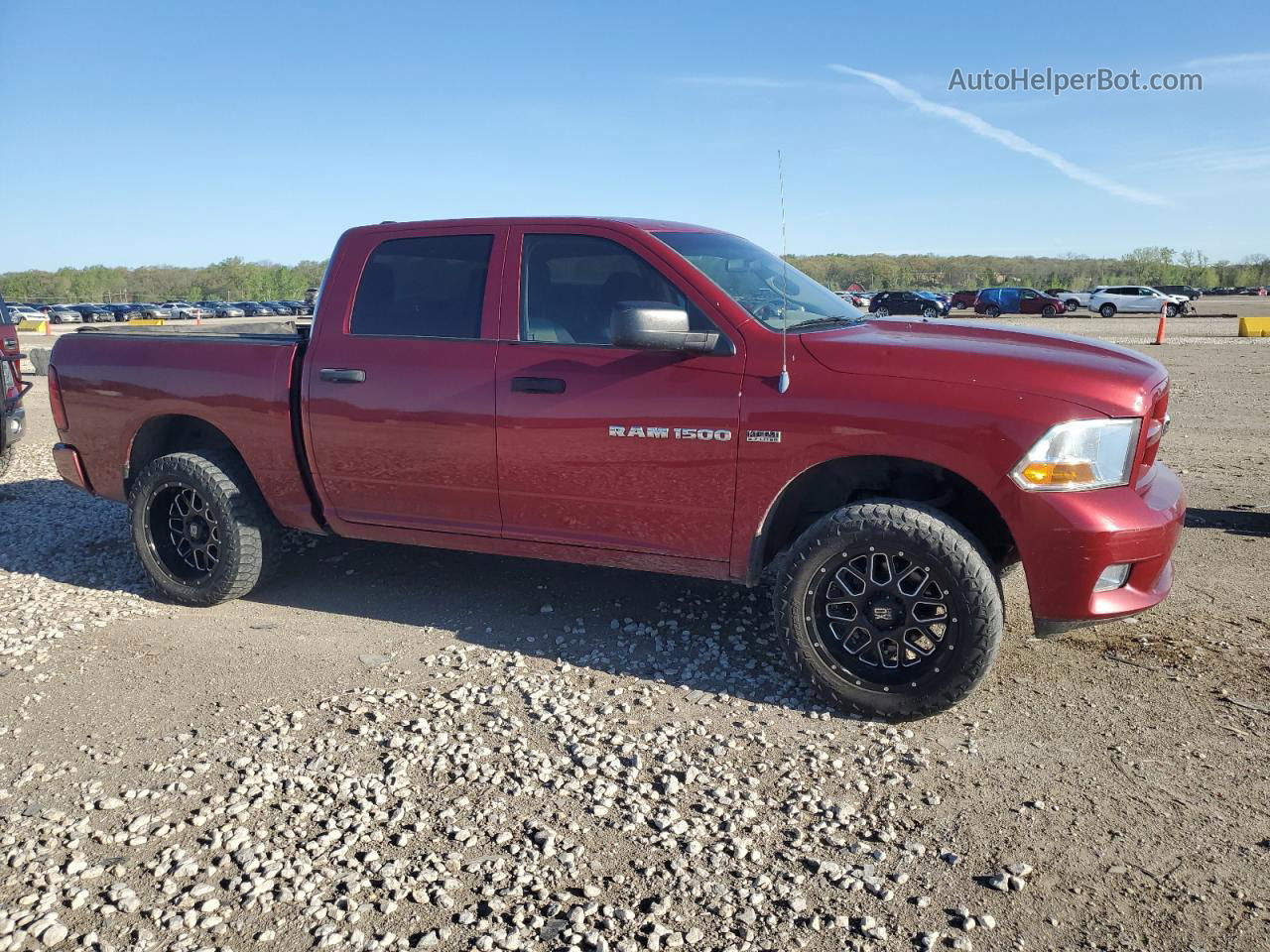 2012 Dodge Ram 1500 St Red vin: 1C6RD7KT9CS196225