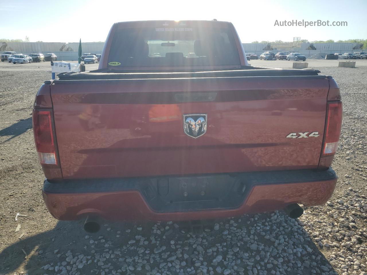 2012 Dodge Ram 1500 St Red vin: 1C6RD7KT9CS196225