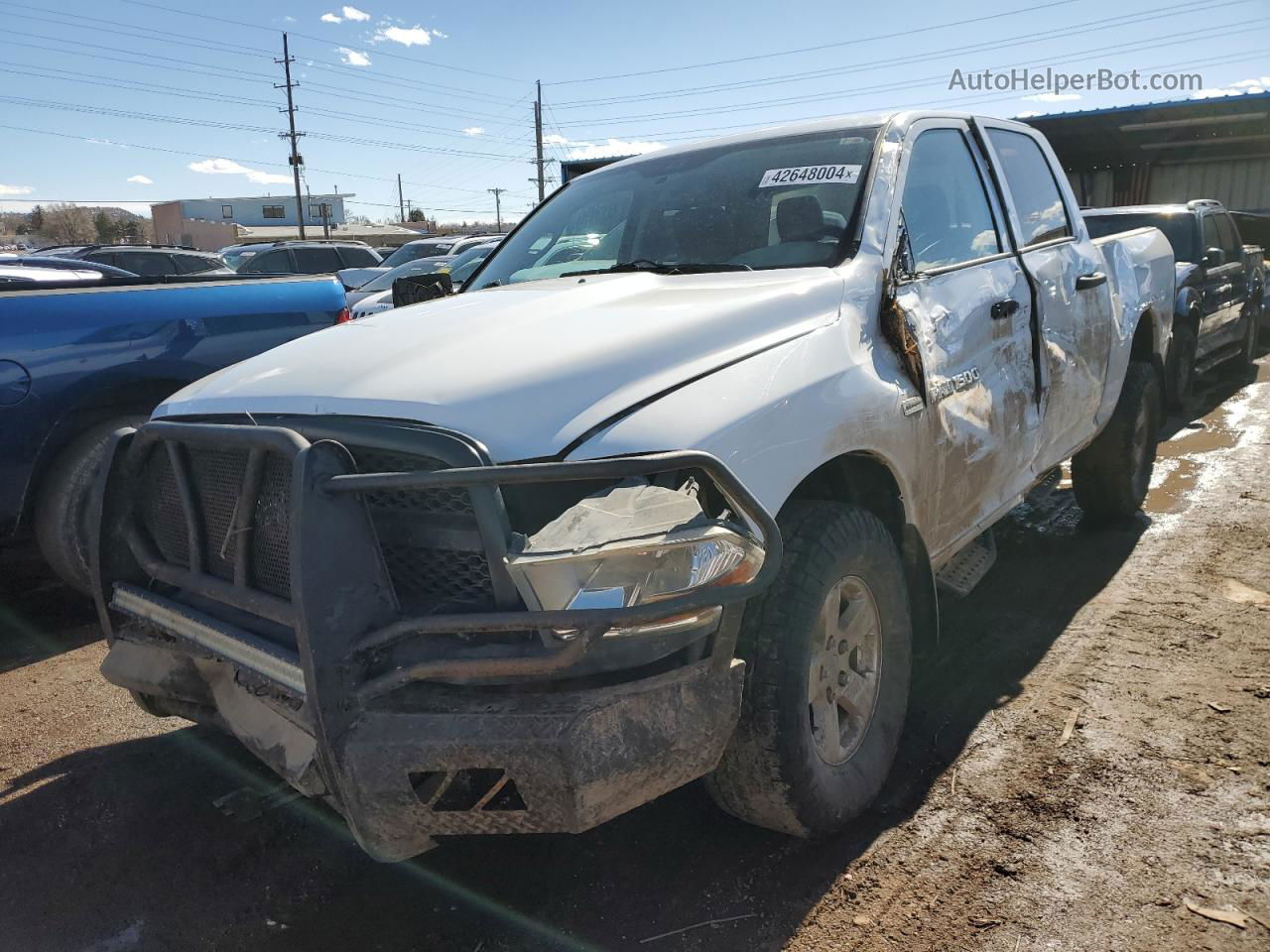 2012 Dodge Ram 1500 St White vin: 1C6RD7KTXCS319062