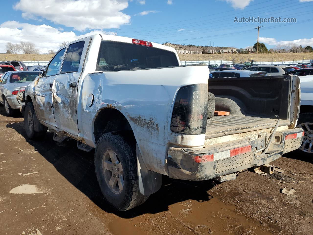 2012 Dodge Ram 1500 St White vin: 1C6RD7KTXCS319062