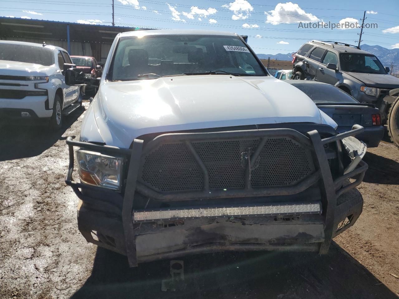 2012 Dodge Ram 1500 St White vin: 1C6RD7KTXCS319062