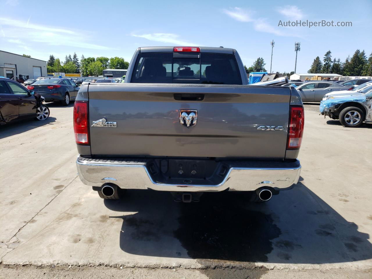 2012 Dodge Ram 1500 Slt Silver vin: 1C6RD7LT0CS339528