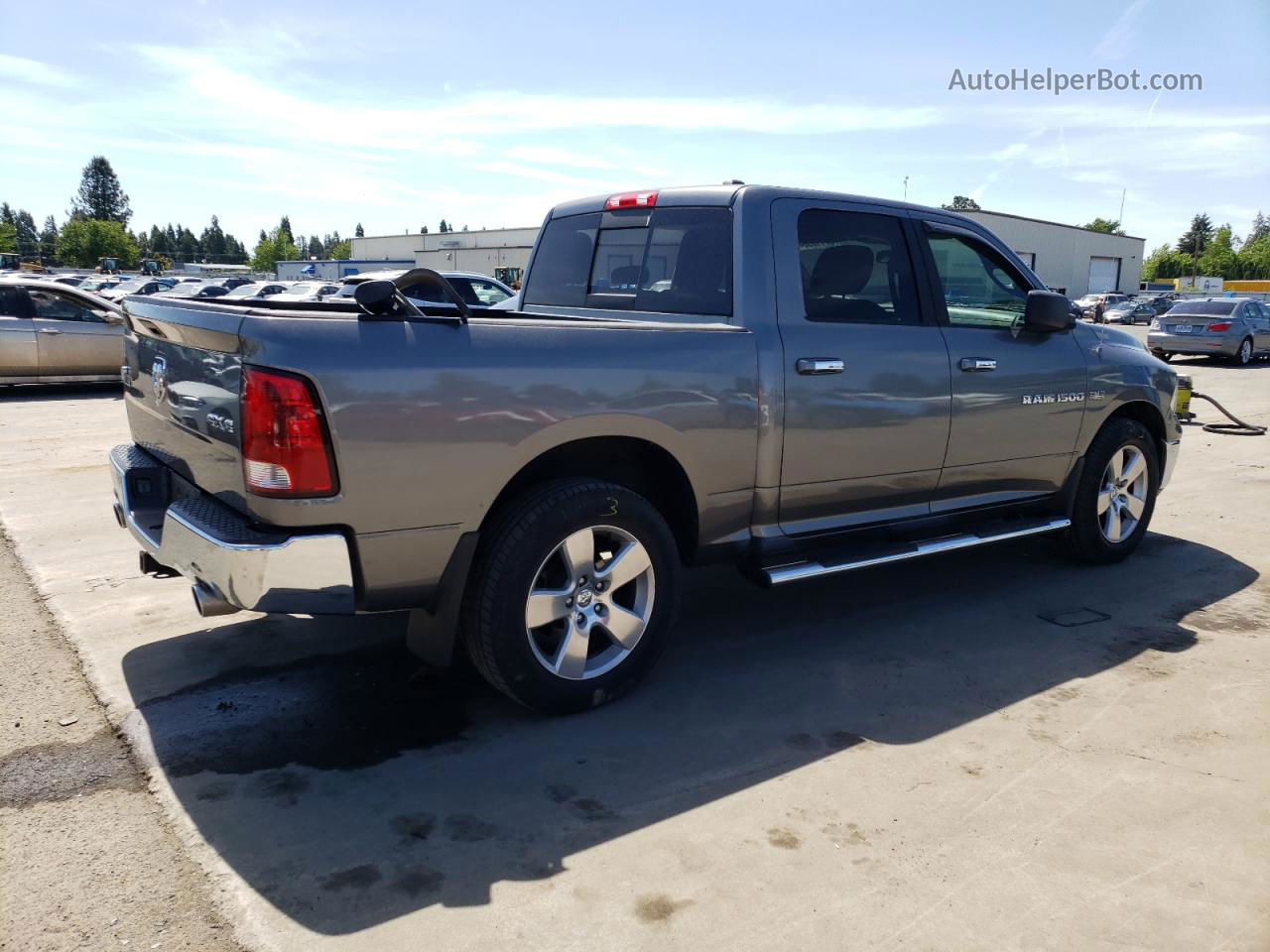 2012 Dodge Ram 1500 Slt Silver vin: 1C6RD7LT0CS339528