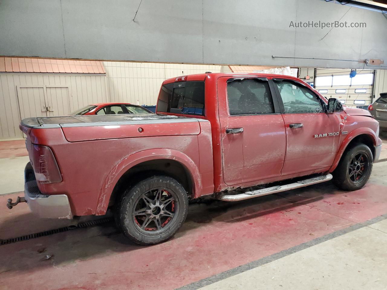 2012 Dodge Ram 1500 Slt Red vin: 1C6RD7LT2CS154655